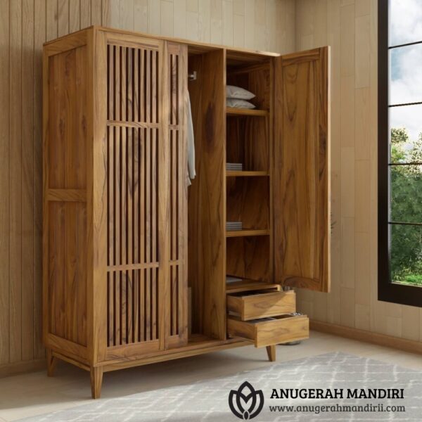 Wardrobe 3 Doors - Image 4