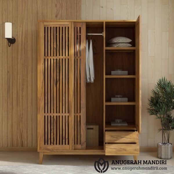 Wardrobe 3 Doors - Image 3