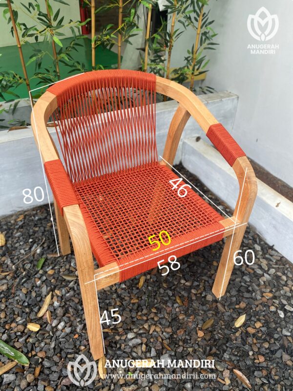Arm Chair Rope DC001 - Image 7